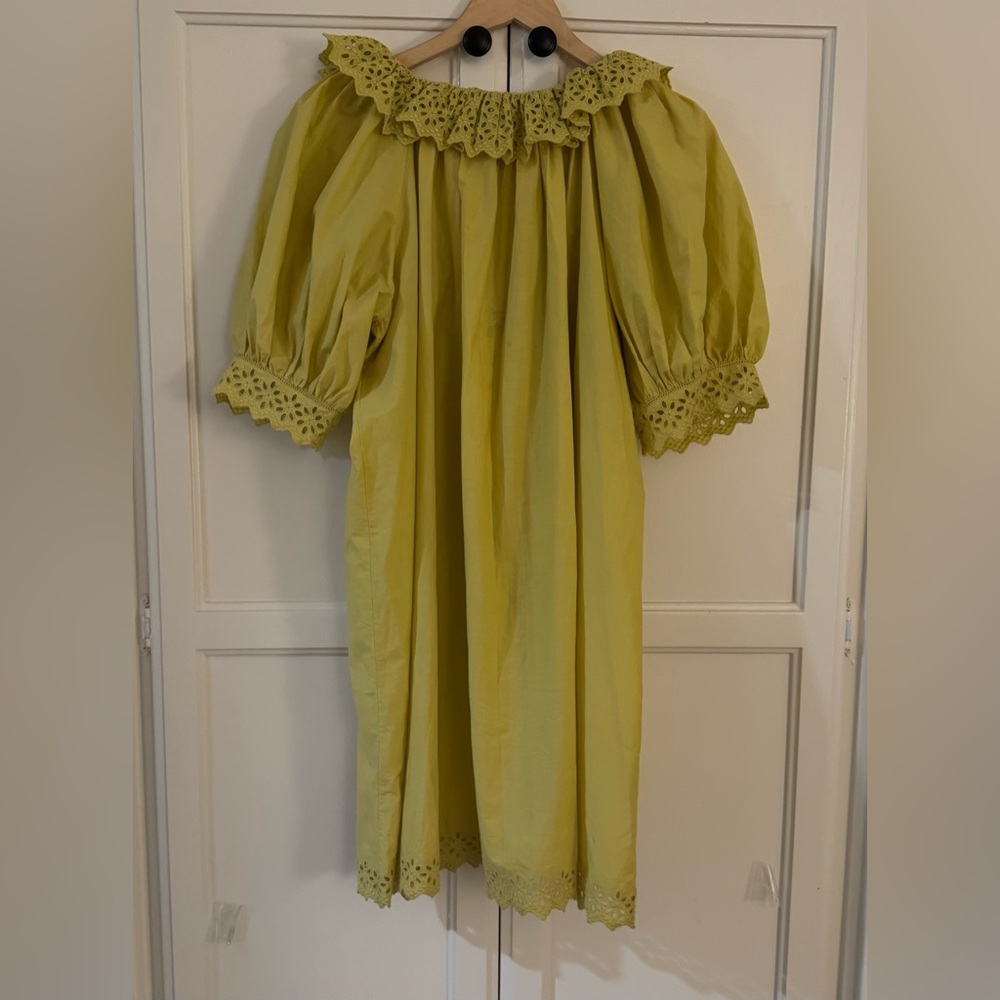 DÔEN lona Chime Mini Dress in Pomelo - Picture 9 of 12